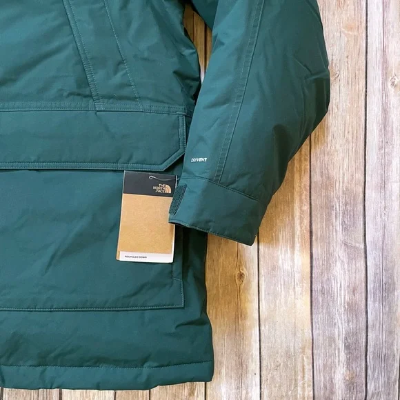 The North Face Men’s McMurdo Waterproof Parka In Ponderosa Green - Picture 4 of 10